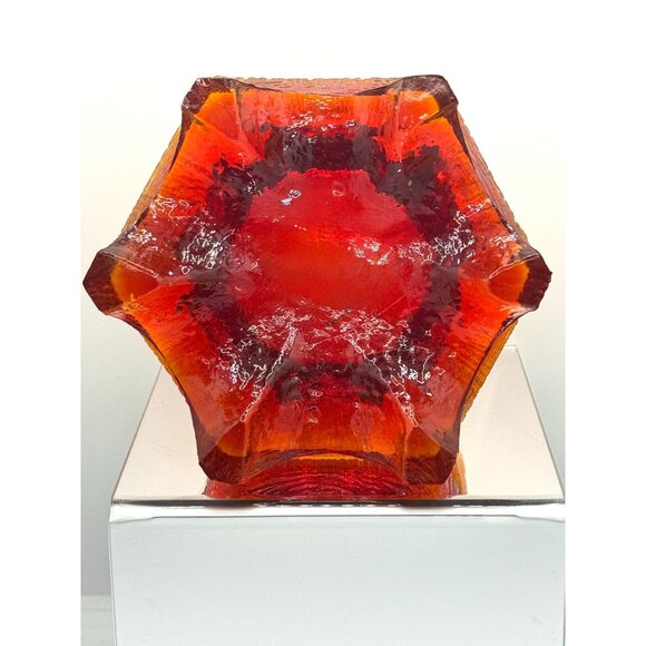 Amberina Pagoda Fairy Lamp Bottom Only - Picture 5 of 8